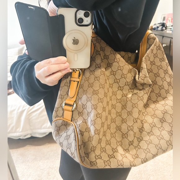 Authentic Gucci monogram bag vintage - Picture 14 of 15